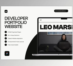 UI8 - Download Leo Marshall - Developer Portfolio Website