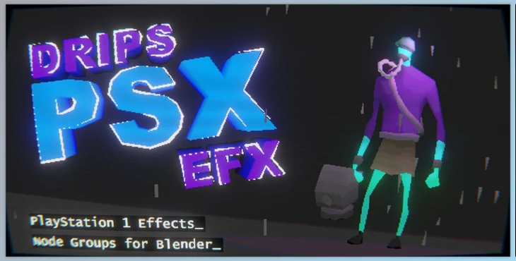Blender - Download Drips Psx Efx - Playstation 1 Effects v1.1-1.4