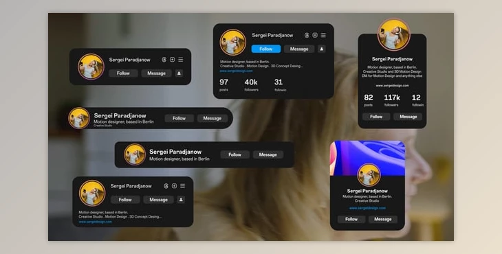 Download Instagram Ui Pack (Videohive 59380531) - AE Project