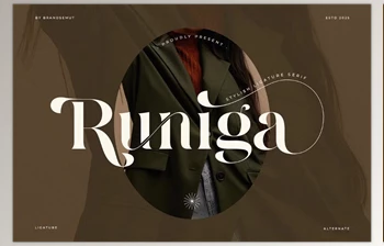 Download Runiga – Elegant Stylish Serif (Creative <span class='badge badge-warning'>Market</span> 291681367)