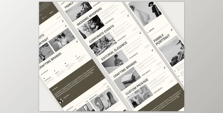 UI8 - Download Lenscape - Photography Agency Website