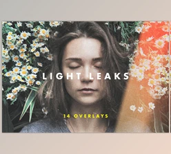 Pixelbuddha - Download Film Burn Light Overlays