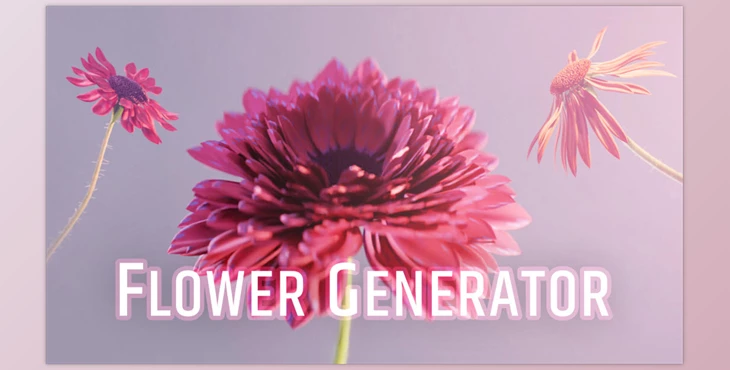 Blender - Download Flower Generator v1.1