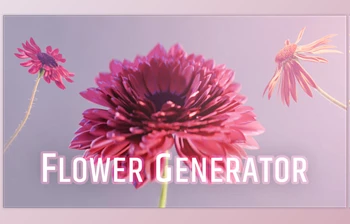 <span class='badge badge-warning'>Blender</span> - Download Flower Generator v1.1