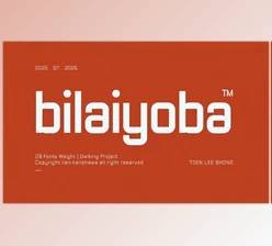 Download Bilaiyoba Font (Creative Market 291672896)