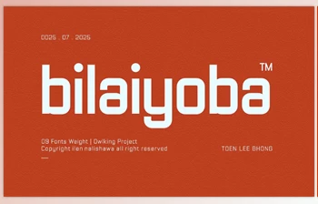 Download Bilaiyoba <span class='badge badge-warning'>Font</span> (Creative Market 291672896)