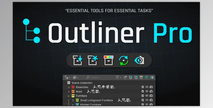 Blender - Download Outliner Pro v0.1.1