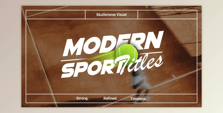 Download Modern Sport Titles (Videohive 59398835) - AE Project