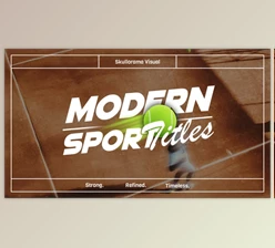 Download Modern Sport Titles (Videohive 59398835) - AE Project