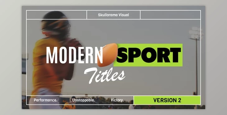 Download Modern Sport Titles V2 (Videohive 59400018) - AE Project