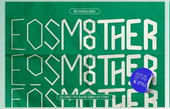 Download Eosmoother - Geometric Sans <span class='badge badge-warning'>Display</span> (Creative Market 291660801)