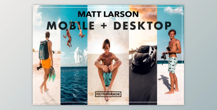 FilterGrade - Download Matt Larson Lightroom Preset Bundle MOBILE+DESKTOP