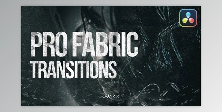 Download Fabric Transitions for Davinci Resolve (Videohive 59490308)