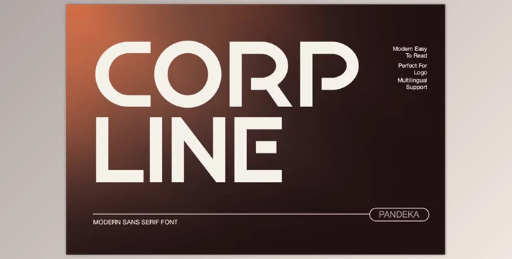 Download Corpline - Futuristic Techno Sans (Creative Market 291585044)