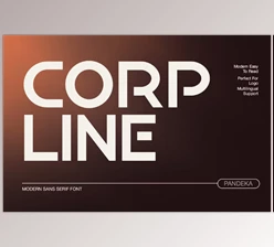 Download Corpline - Futuristic Techno Sans (Creative Market 291585044)