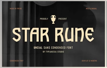 Download Star Rune - Uncial Sans (Creative <span class='badge badge-warning'>Market</span> 291592443)