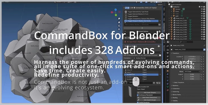 Blender - Download Command Box