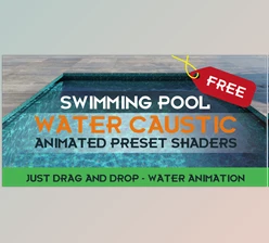 blender - Download Water Caustic Animated Preset Shaders - Swimming Pool