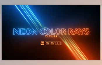 Download Neon <span class='badge badge-warning'>Color</span> Rays Titles (Videohive 59484480) - AE Project