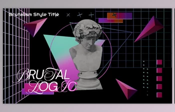 Download Brutalism <span class='badge badge-warning'>Style</span> Title (Videohive 59417369) - AE Project
