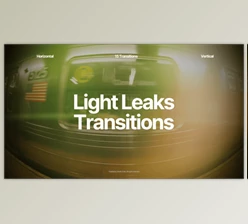 Download Light Leaks Transitions (Videohive 59436273) - PR Project