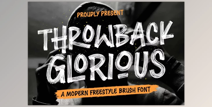 Download Dry Brush Font – Throwback Glorious Font (Creative Market 291664535)