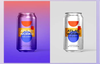 Download 330ml <span class='badge badge-warning'>Can</span> Mockup (Creative Market 291795412)