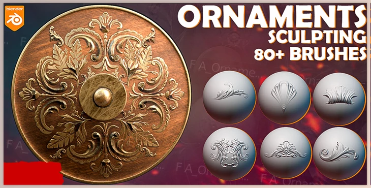 Blender - Download Blender Ornaments Brushes