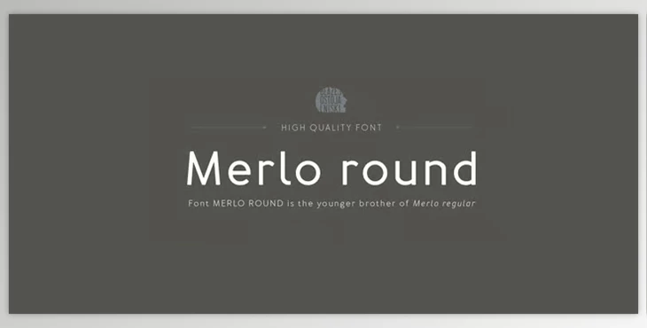 My Fonts - Download Merlo Round Font Family 12xOTF