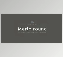 My Fonts - Download Merlo Round Font Family 12xOTF