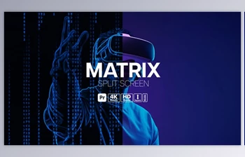Download Matrix Split Screen for Premiere <span class='badge badge-warning'>Pro</span> (Videohive 59414001)