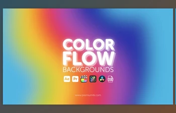 Download <span class='badge badge-warning'>Color</span> Flow Backgrounds (Videohive 59414213) - AE Project