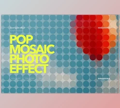 Download Pop Mosaic Photo Effect for Photoshop (Creative Market 291626346)