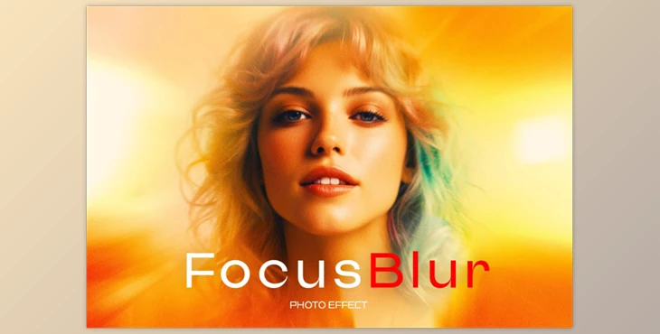Pixelbuddha - Download Focus Blur Photo Effect for Photoshop