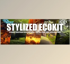 Blender - Download Flora Assets: Stylized Nature Pack - Ecokit