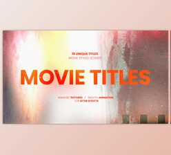 Download Movie Titles (Videohive 59533015) - AE Project