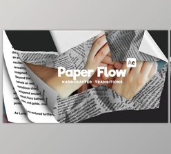 Download PaperFlow Transitions | 10-in-1 Paper Transition Bundle (Videohive 59451070) - AE Project