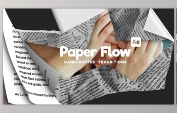 Download PaperFlow Transitions | 10-in-1 Paper Transition <span class='badge badge-warning'>Bundle</span> (Videohive 59451070) - AE Project