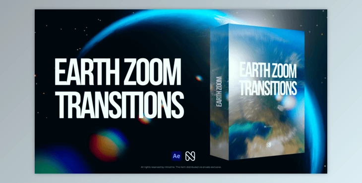 Download Earth Zoom Transitions (Videohive 59534507) - AE Project