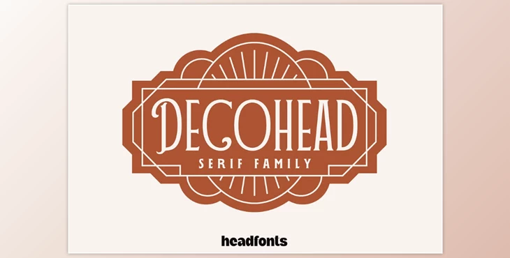 Download DECOHEAD Serif Elegant Art Deco Font (Creative Market 291803123)
