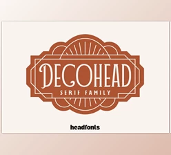 Download DECOHEAD Serif Elegant Art Deco Font (Creative Market 291803123)