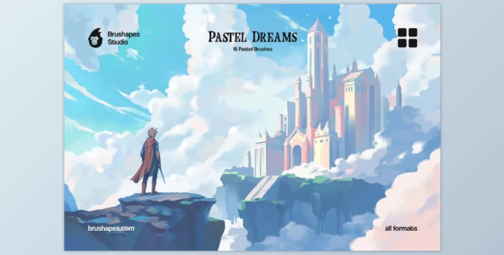 Download Multi App Pastel Dreams Brushes (Creative Market 291286384)
