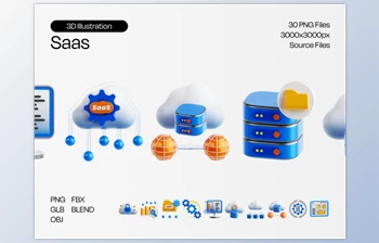 <span class='badge badge-warning'>UI8</span> - Download Saas <span class='badge badge-warning'>3D</span> Illustration