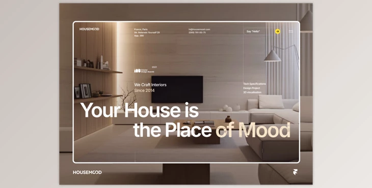 UI8 - Download Housemood Interior Design Agency Template