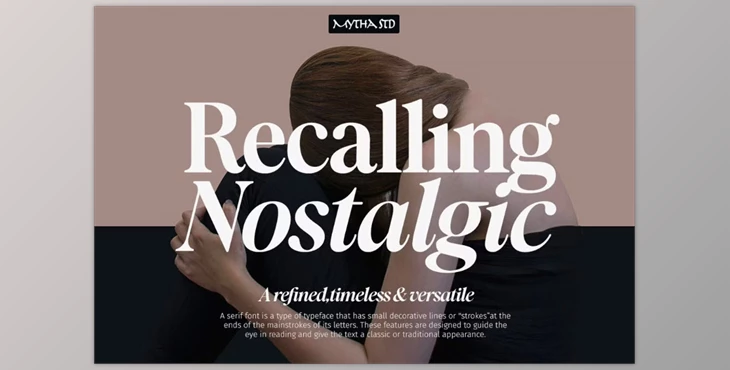 Download Recalling Nostalgic Font (Creative Market 291604186)