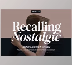 Download Recalling Nostalgic Font (Creative Market 291604186)