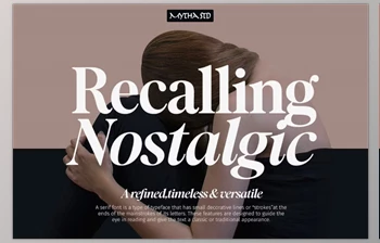 Download Recalling Nostalgic <span class='badge badge-warning'>Font</span> (Creative Market 291604186)