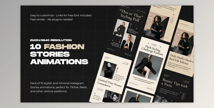 Download Fashion Stories for Premiere Pro (Videohive 59533469)