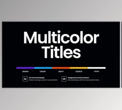 Download Multicolor Titles | DR (Videohive 59600588)