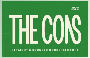 Download The Cons - Condensed Sans Serif Display <span class='badge badge-warning'>Font</span> (Creative Market 291654322)
